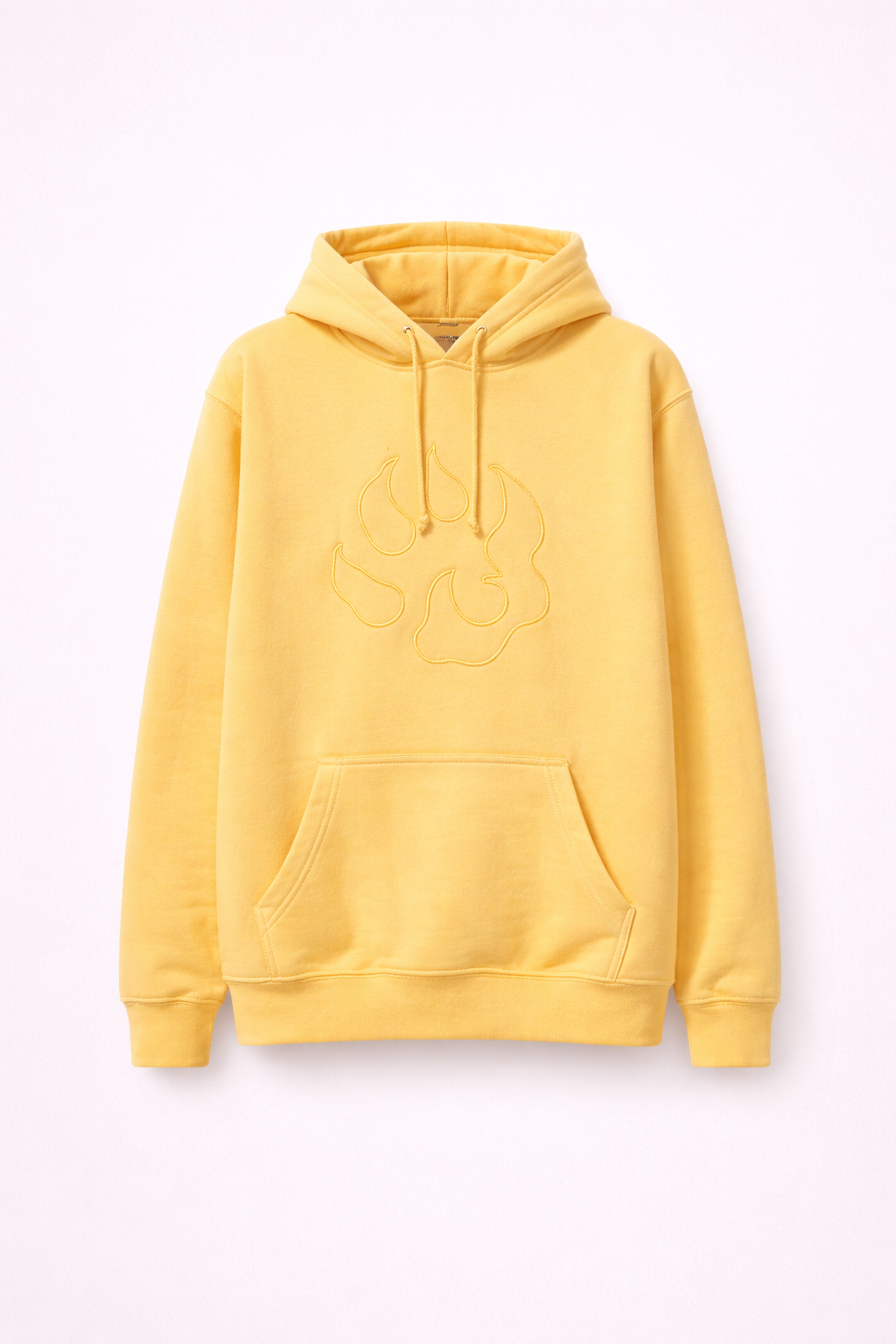 Sweat à capuche grosse patte de chien