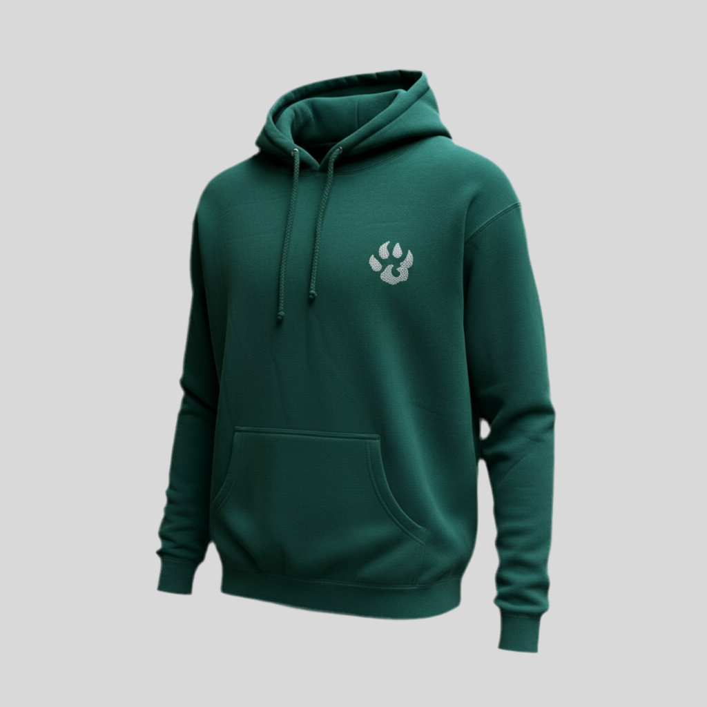 Sweat à capuche Malabar – Petite patte Swarovski