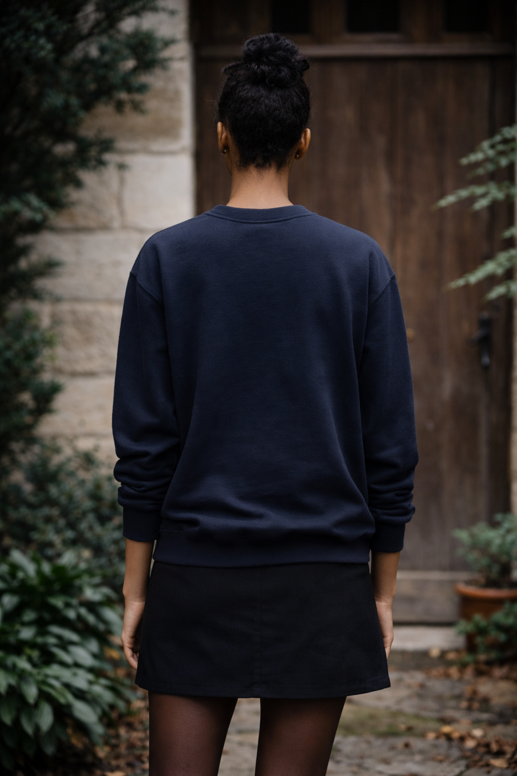 Sweat col rond Empreinte Signature Malabar – Swarovski