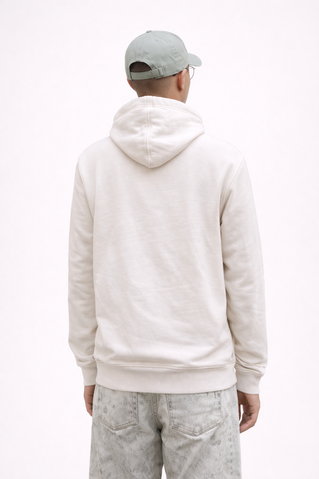 Sweat à capuche logo "grosse patte 🐾 poitrine »
