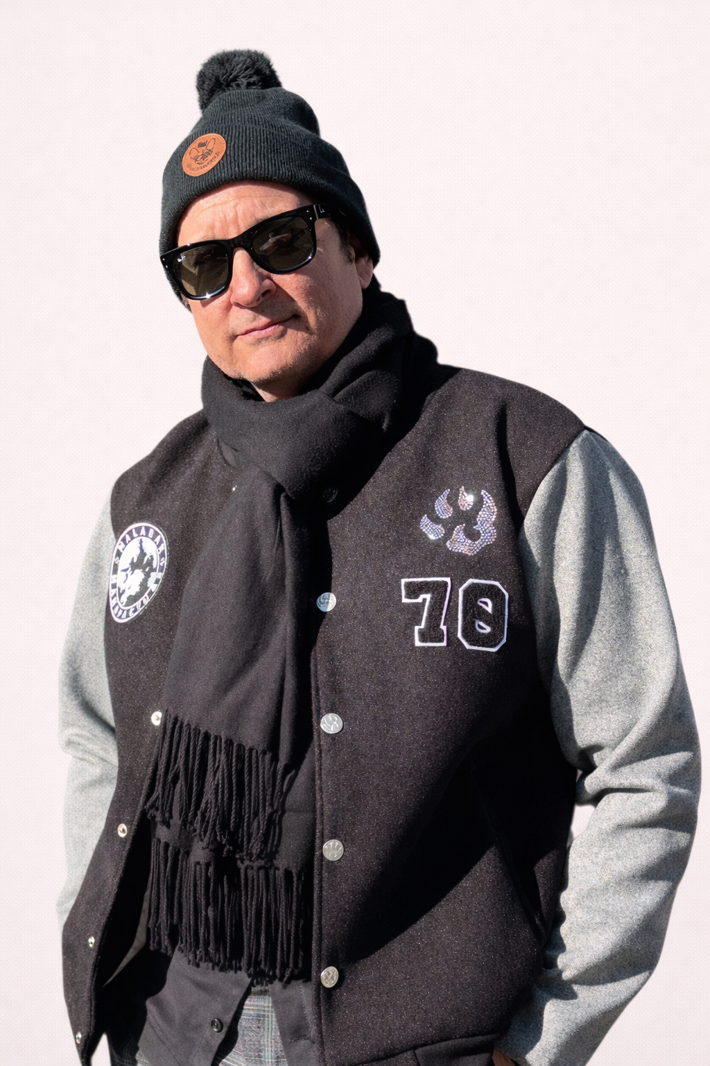 Teddy sportswear Malabar – Édition limitée Strass - Noir Gris