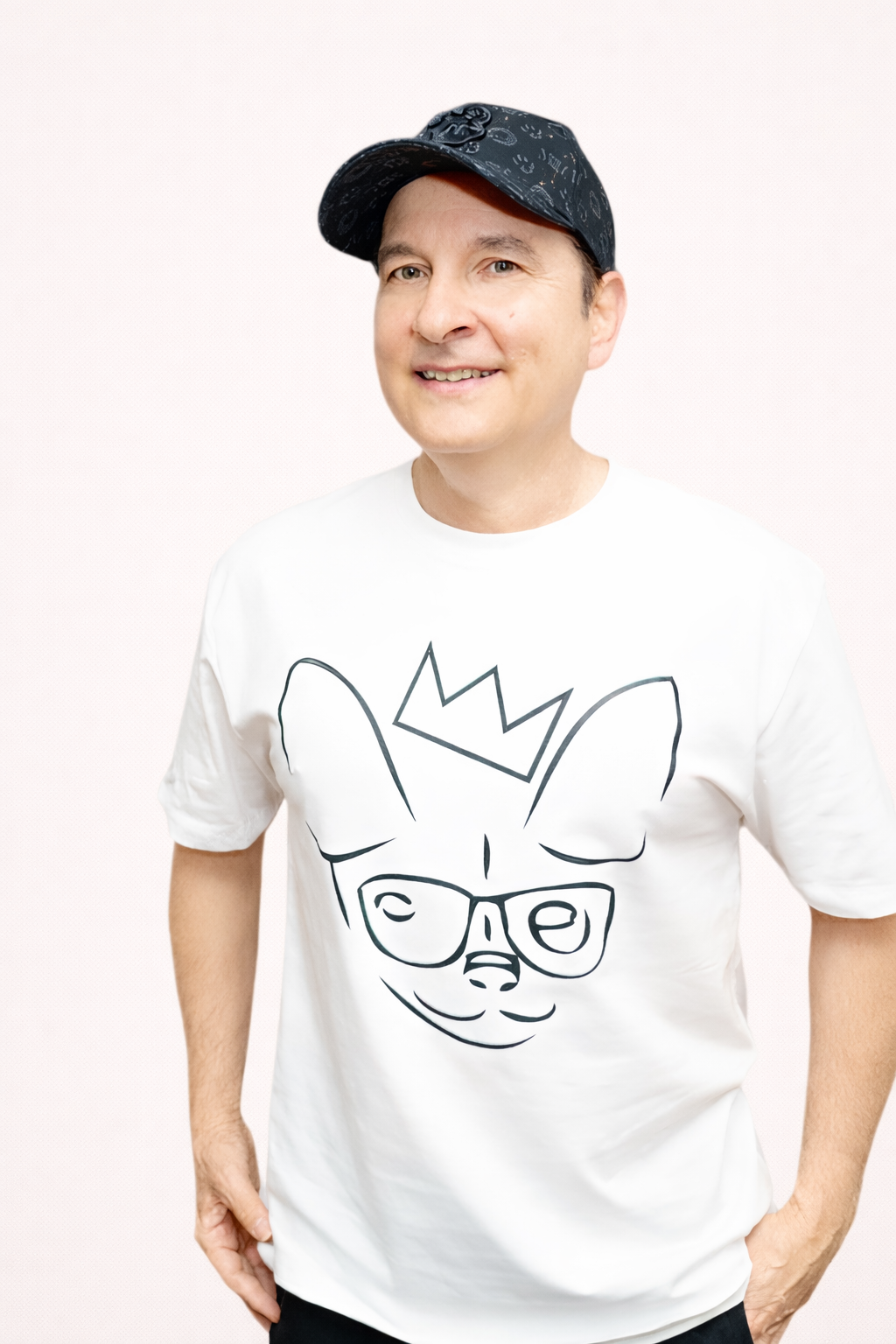 T-shirt Oh la la Chihuahua – Grand logo – Jean-Marc Généreux - 2 couleurs