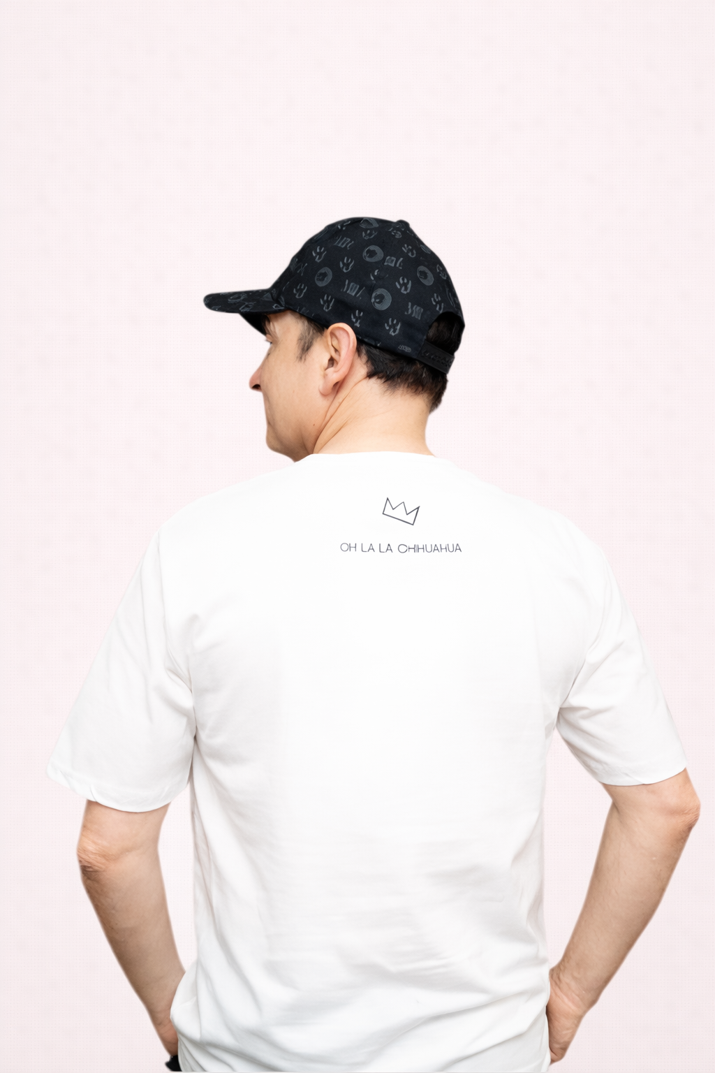 T-shirt Oh la la Chihuahua – Petit logo – Jean-Marc Généreux - 2 couleurs