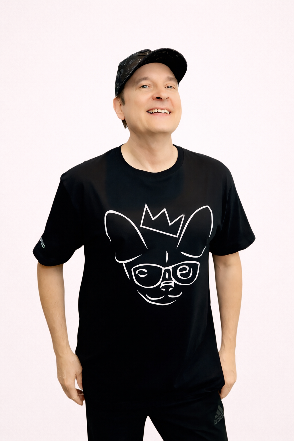 T-shirt Oh la la Chihuahua – Grand logo – Jean-Marc Généreux - 2 couleurs