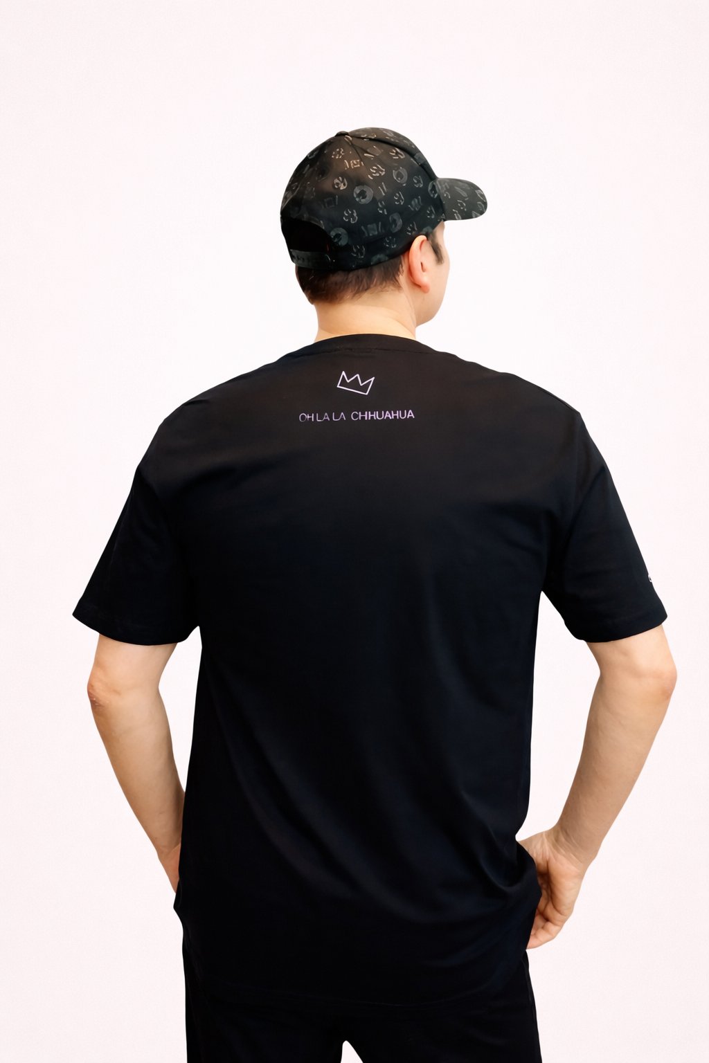 T-shirt Oh la la Chihuahua – Grand logo – Jean-Marc Généreux - 2 couleurs