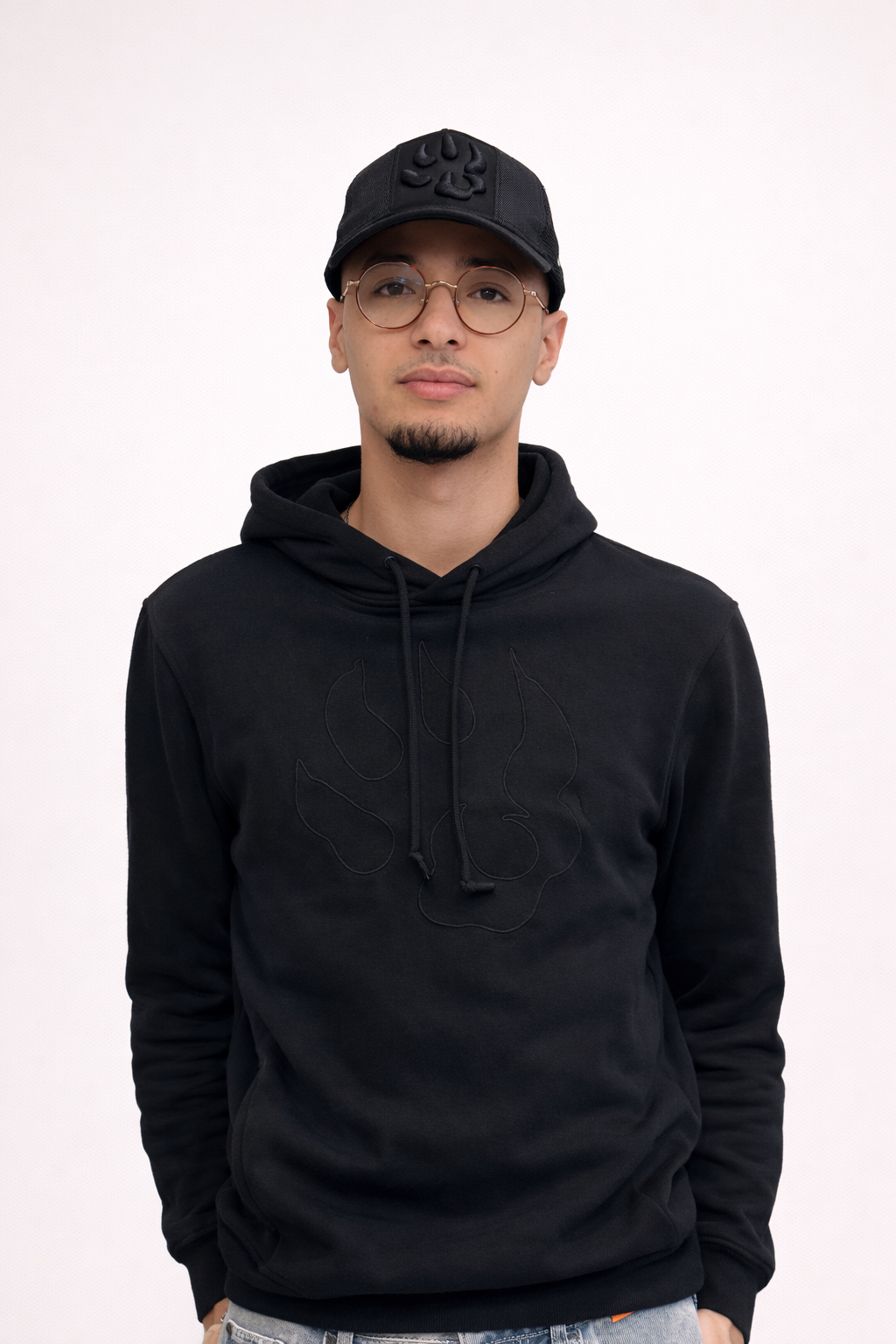 Casquette daim logo patte - 3 modèles
