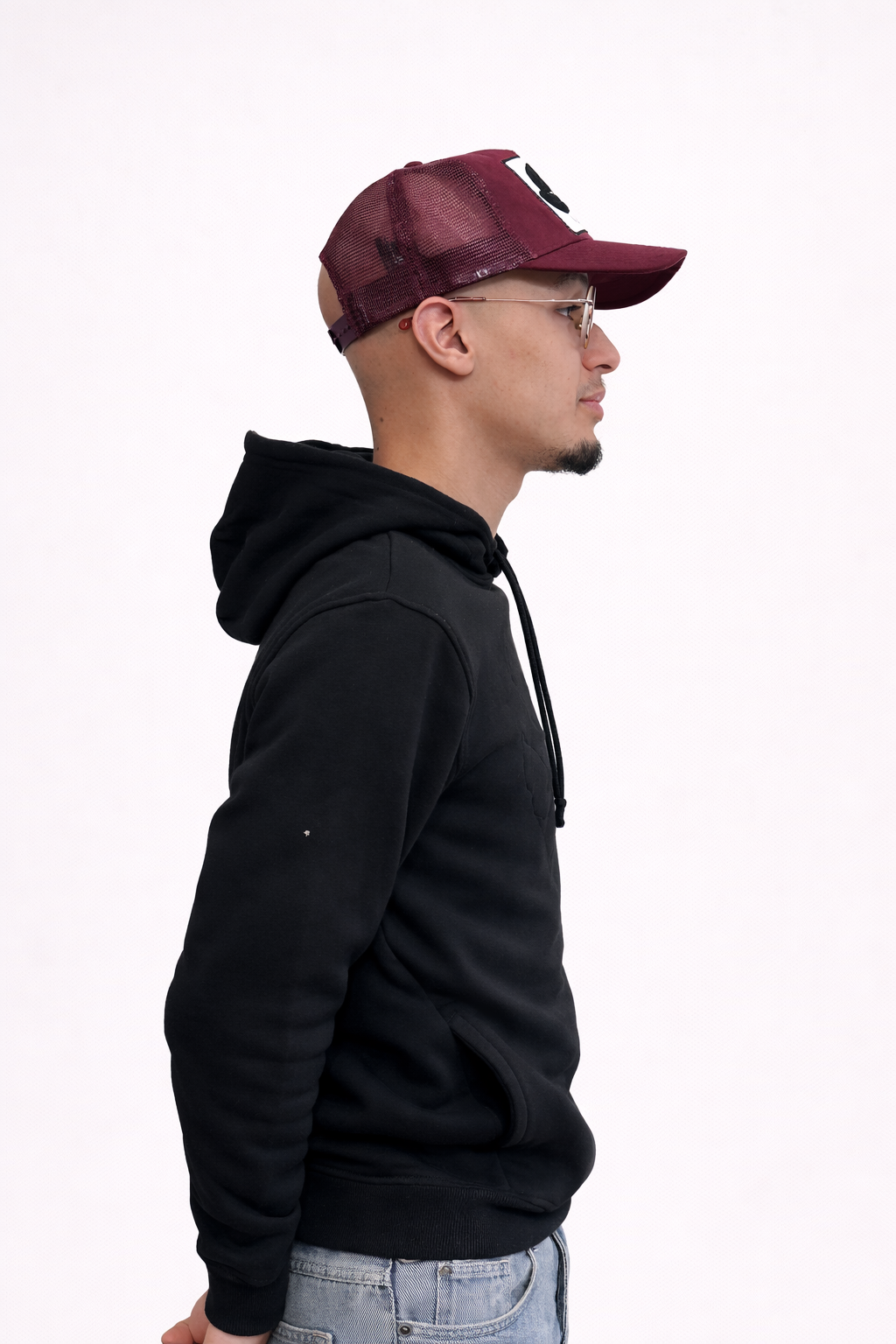 Casquette daim logo patte - 3 modèles