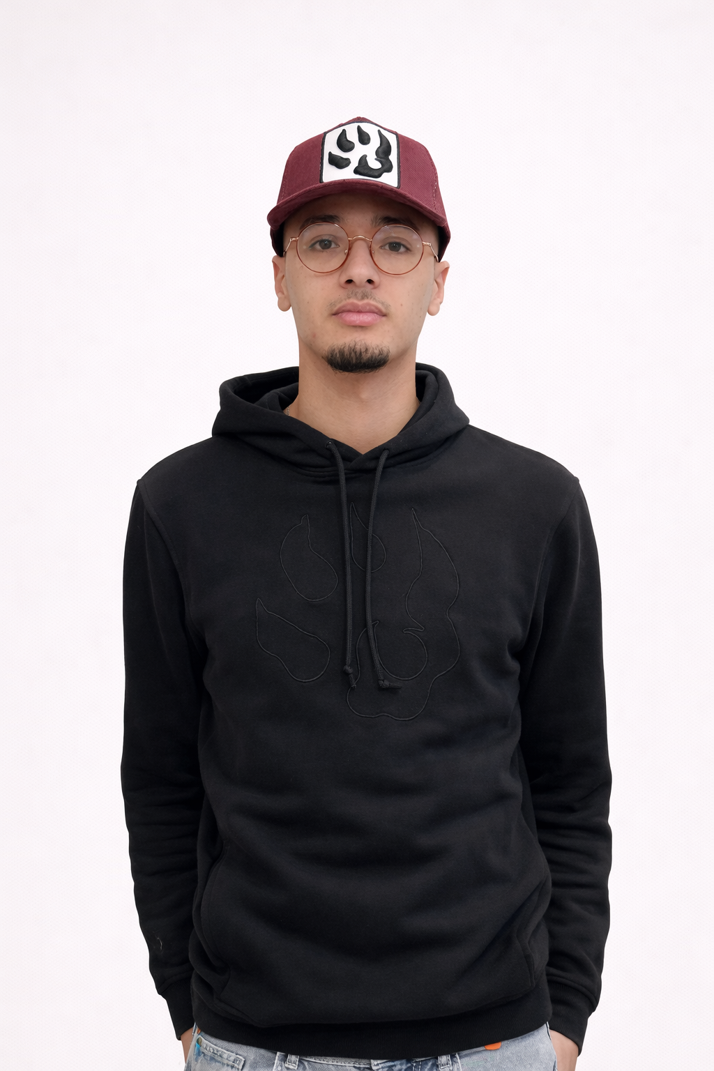 Casquette daim logo patte - 3 modèles