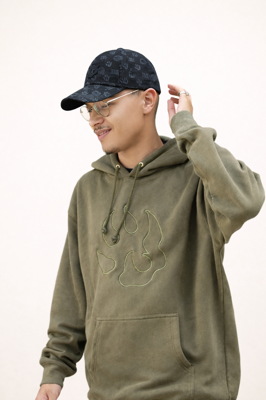 Casquette Logo patte hologramme