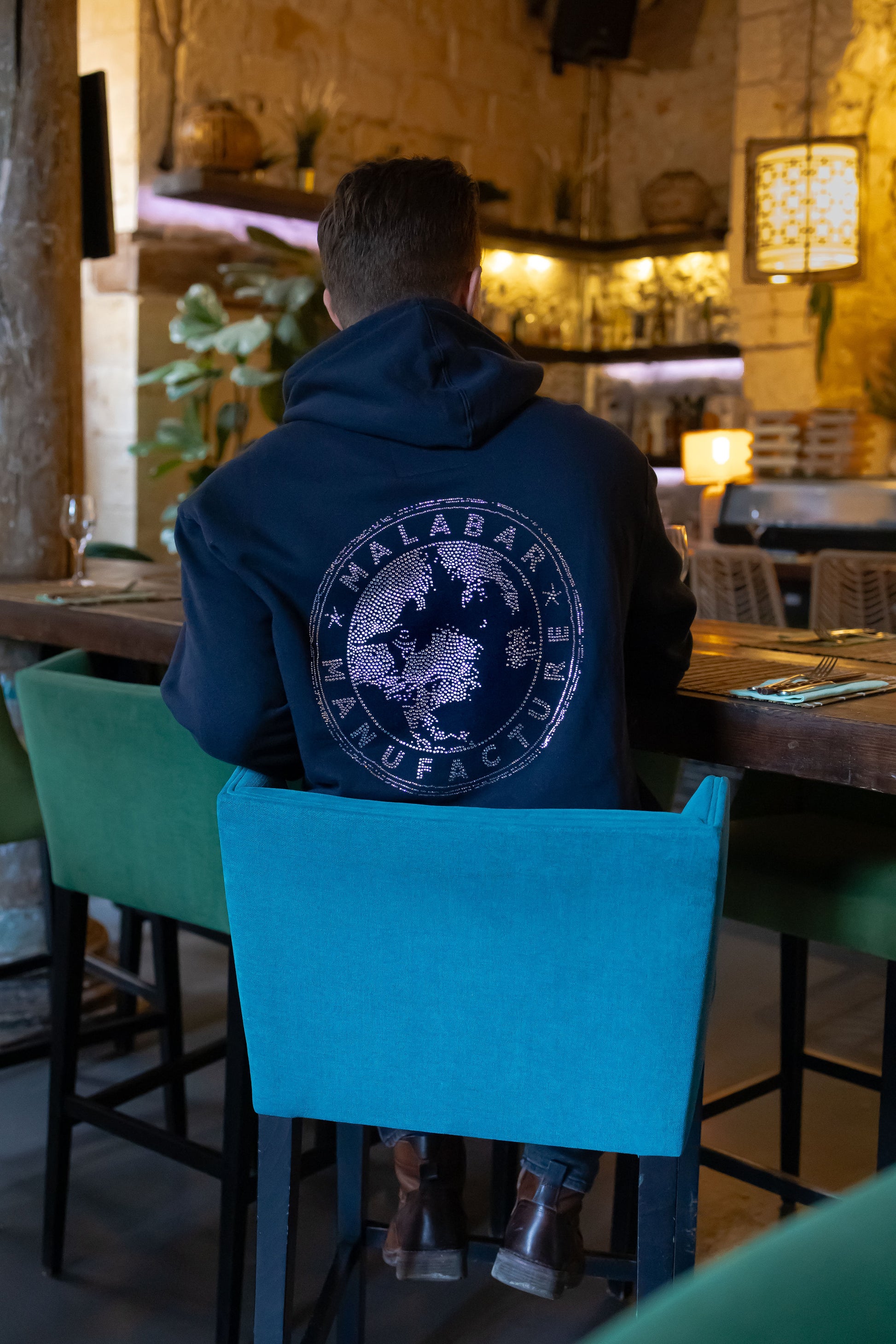 Sweat à capuche Malabar – Édition Swarovski Dos