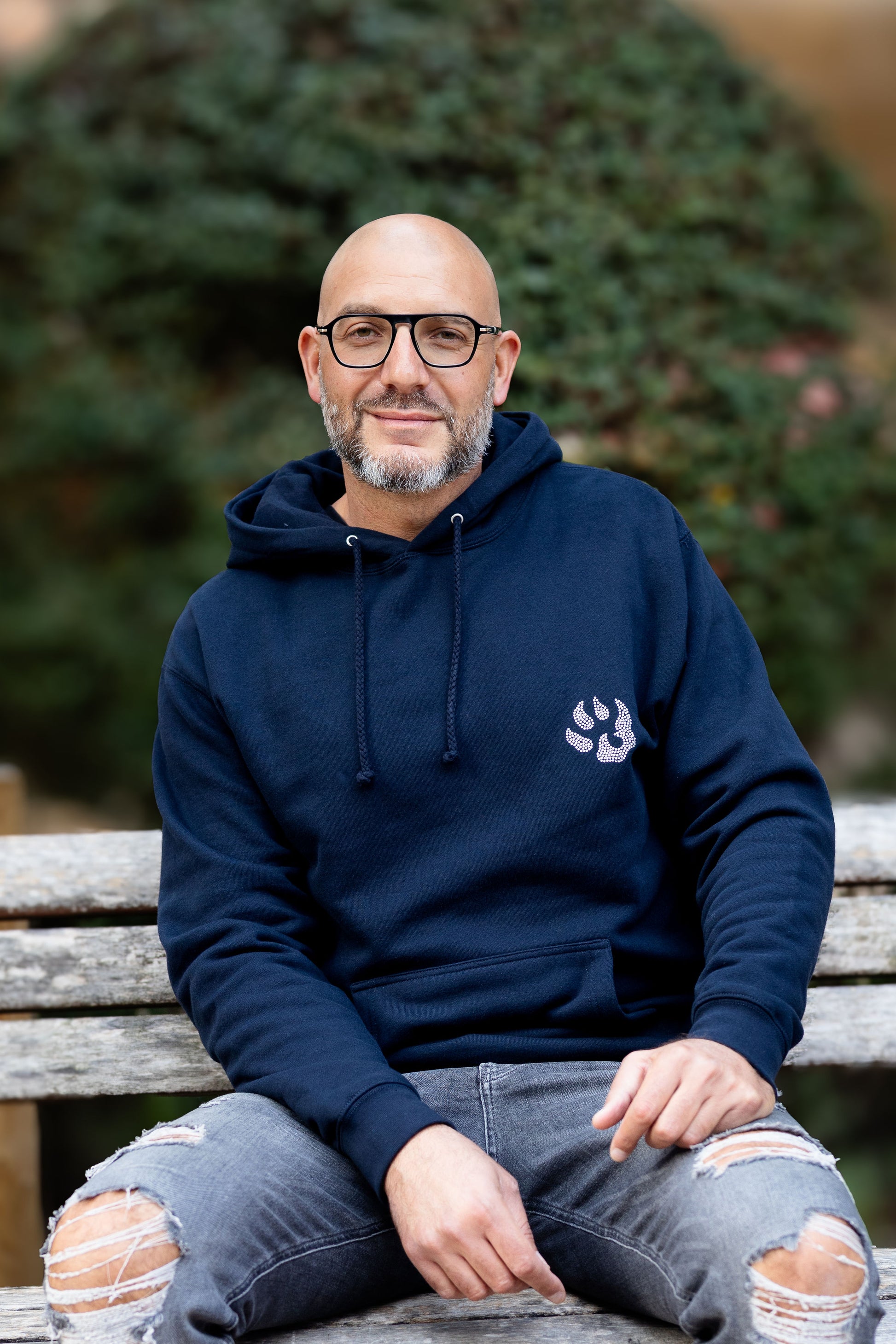 Sweat à capuche Malabar – Petite patte Swarovski