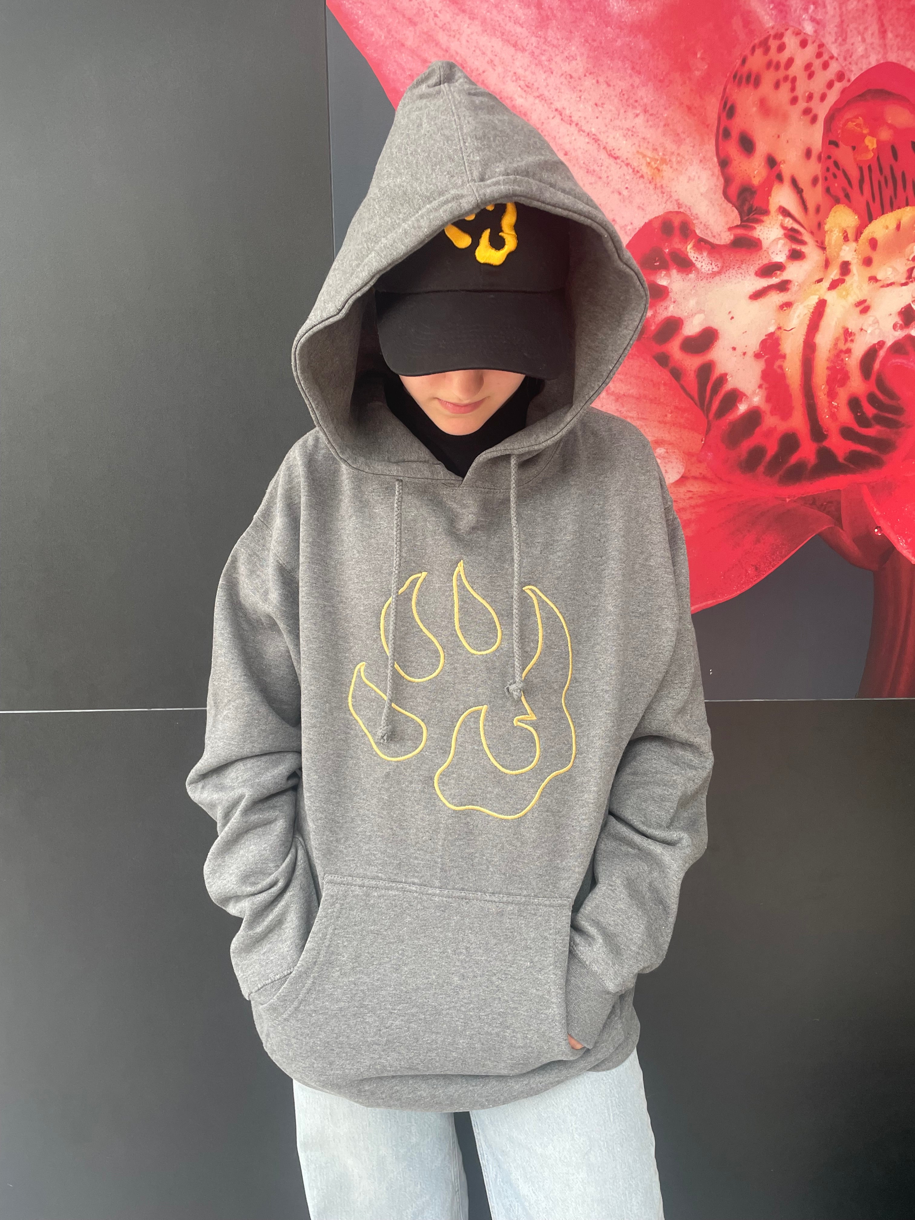 Sweat à capuche "big Paw1 "